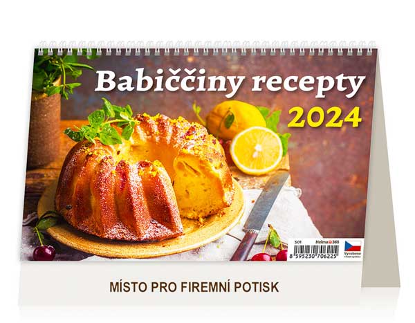 Babiiny recepty - stoln kalend npady na firemn vnon drky eshop